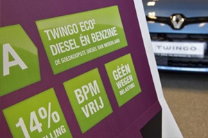 Meer bijtelling voor drie kwart leasewagens